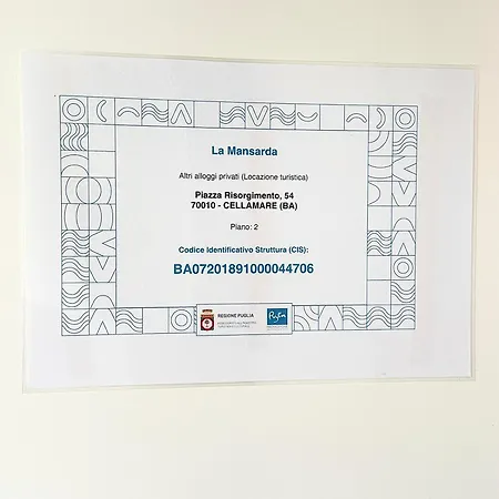 Appartement La Mansarda