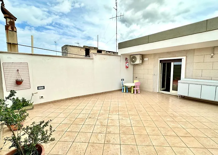 شقة La Mansarda - Terrazze & Relax A Due Passi Da Bari